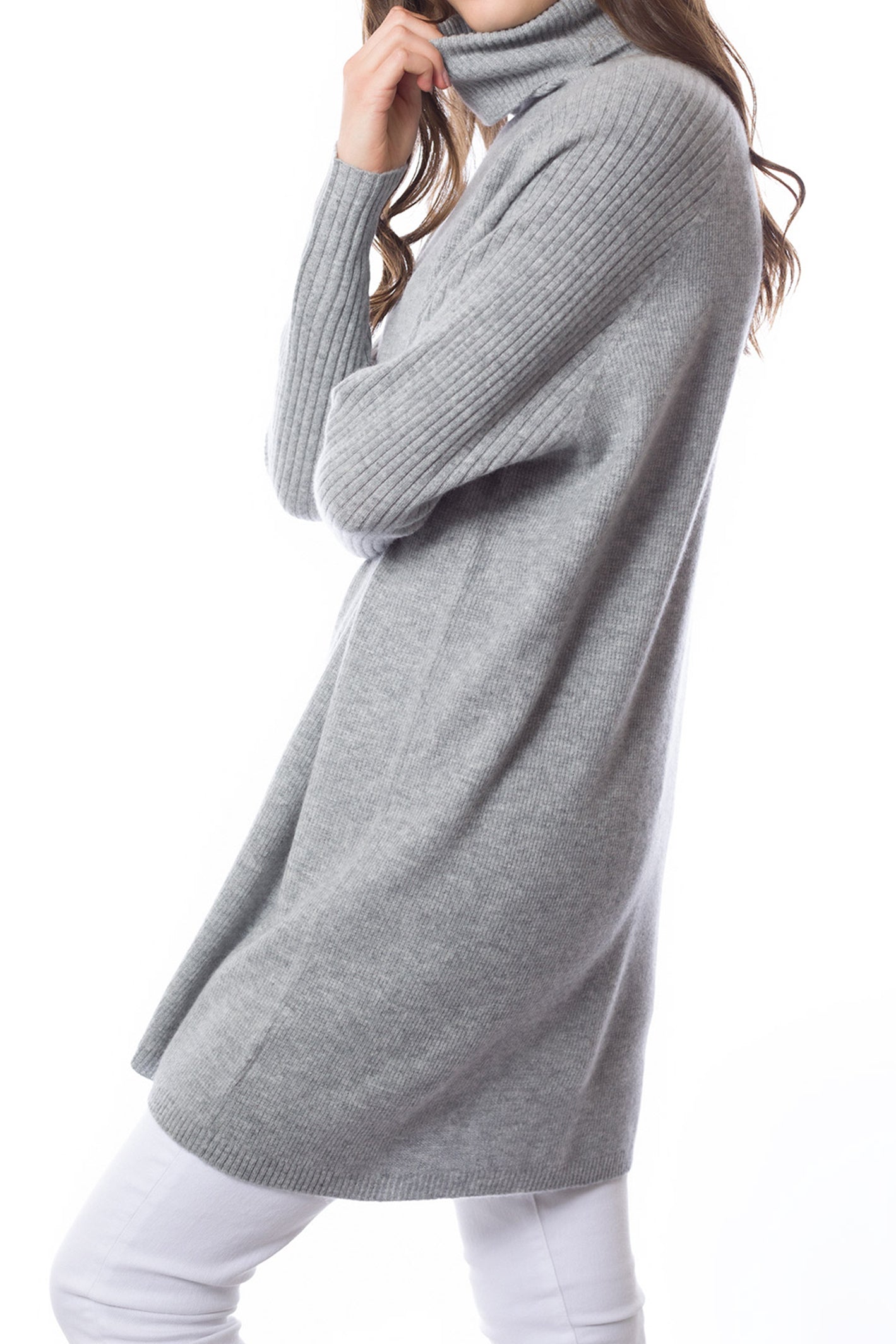 Sustainable Cashmere Longline Tunic