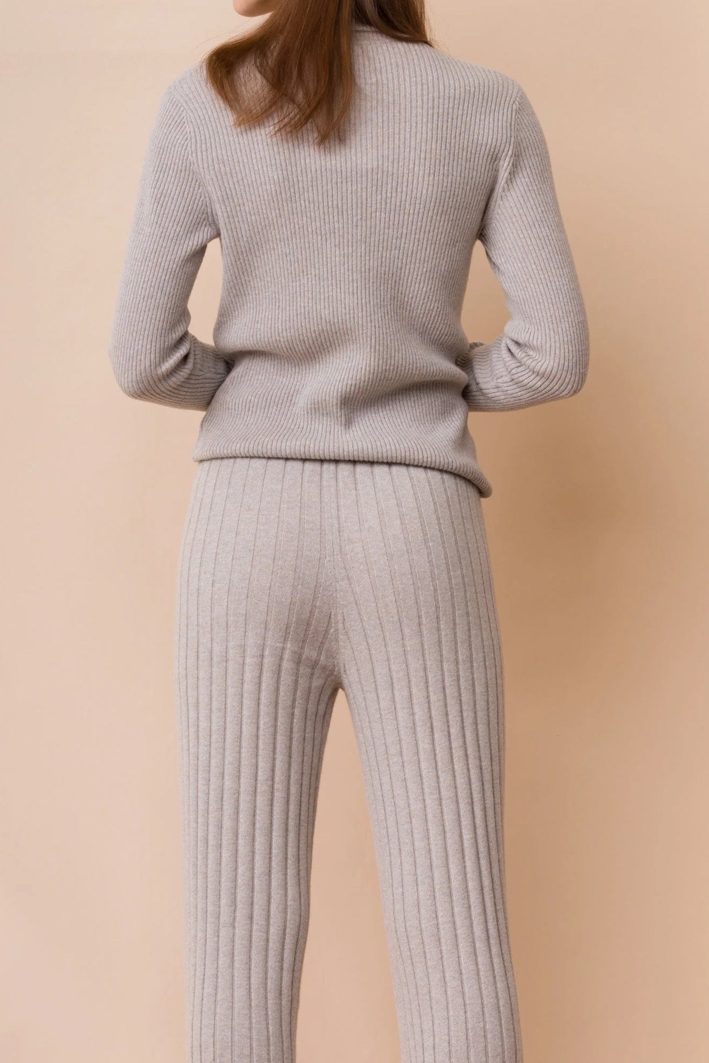 Ribbed Turtle Neck Sweater