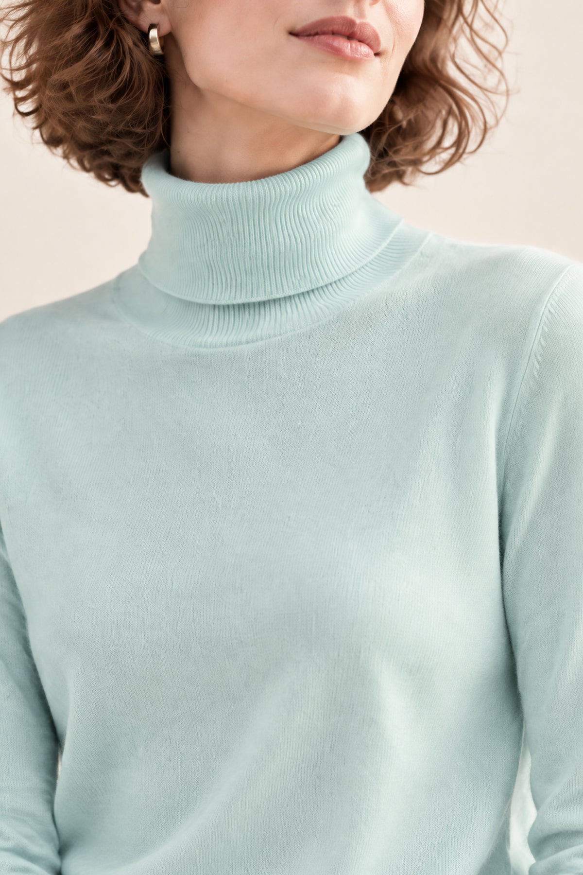 Women’s Pure Cashmere Turtleneck Sweater