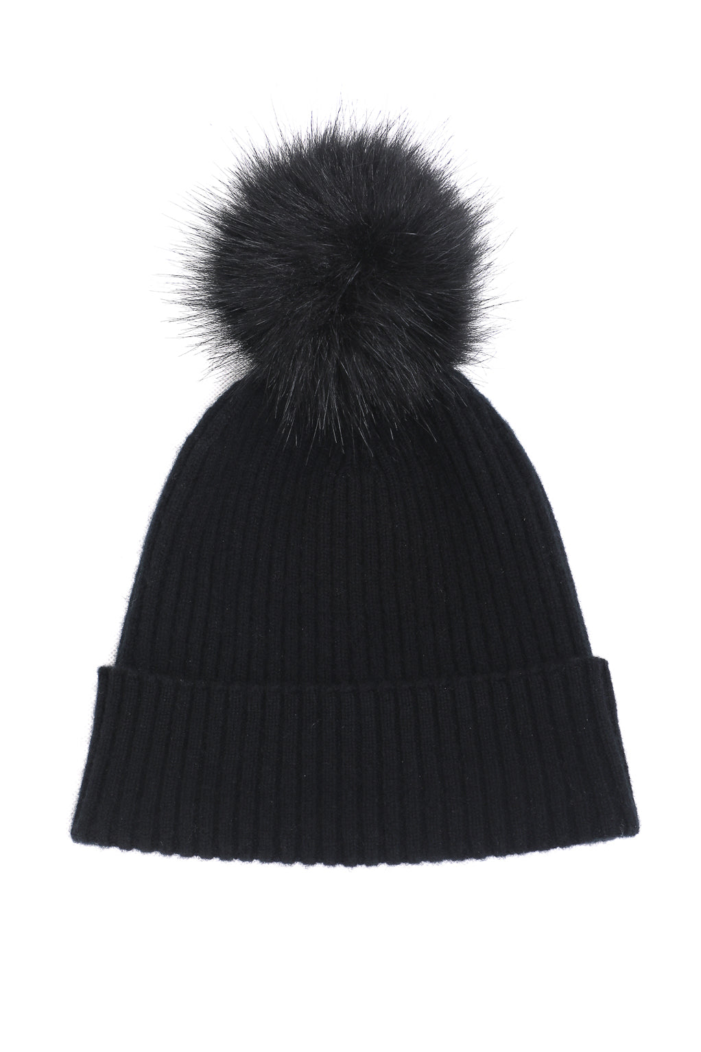 Sustainable Cashmere Hat - Black