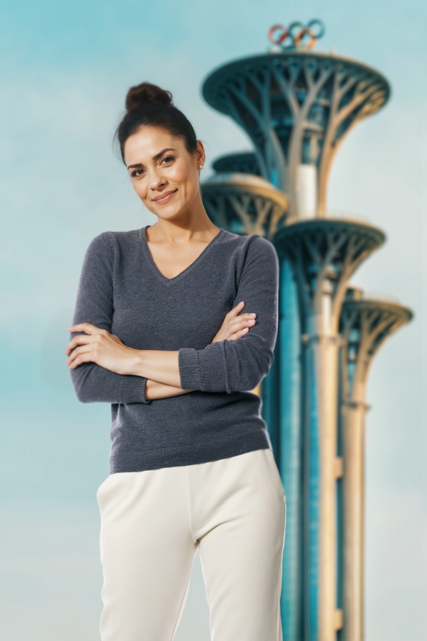 Sustainable Cashmere V-Neck Sweater