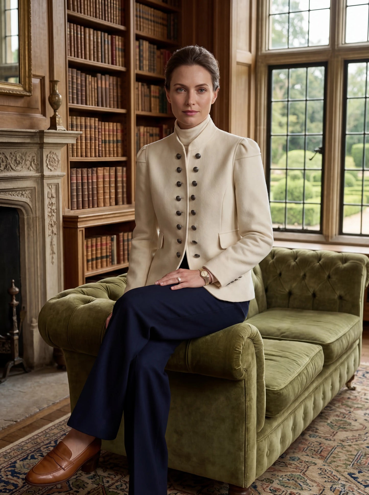 Refined tailoring meets timeless elegance.