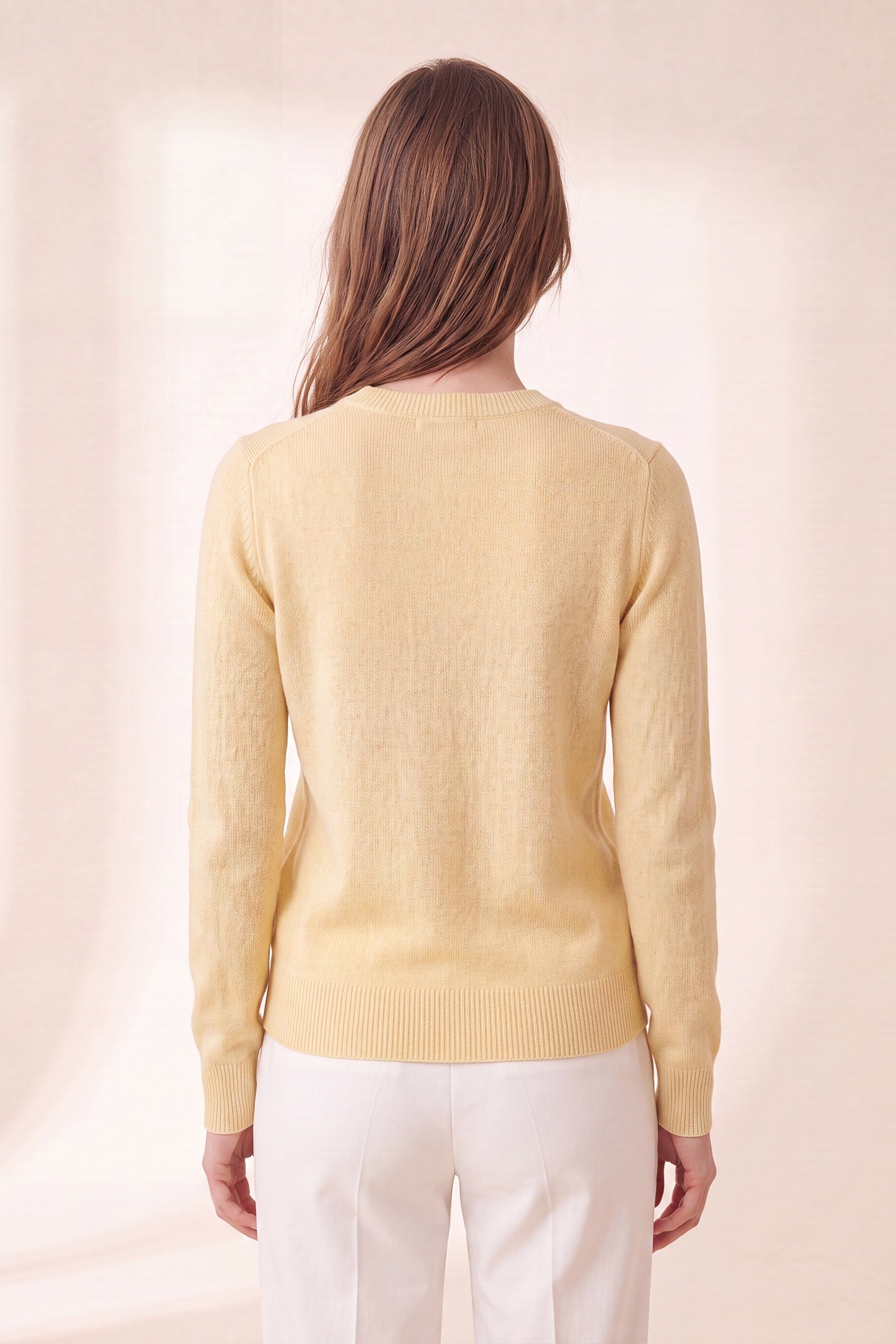 Women’s Pure Cashmere Crew Neck Sweater