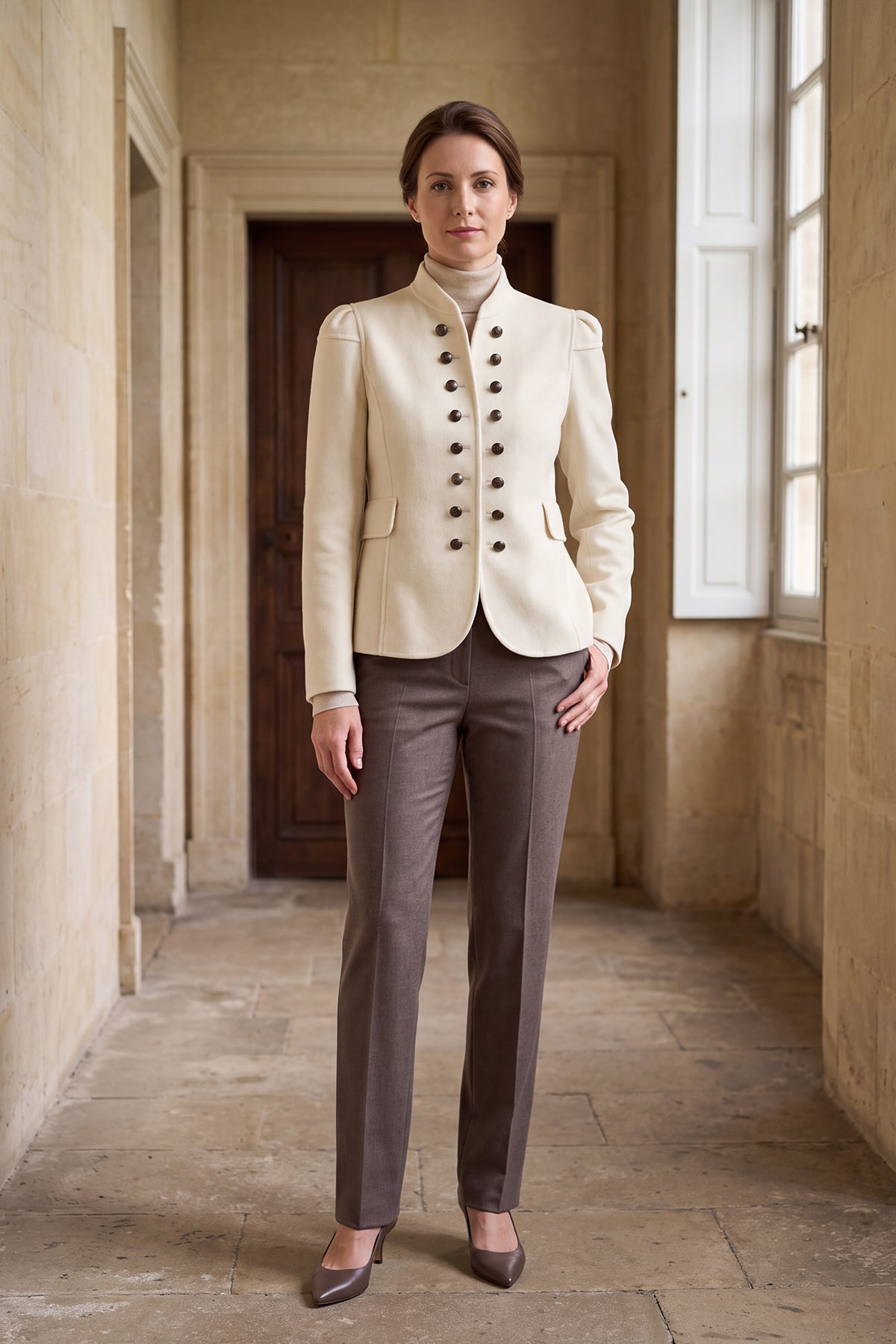 Refined tailoring meets timeless elegance.
