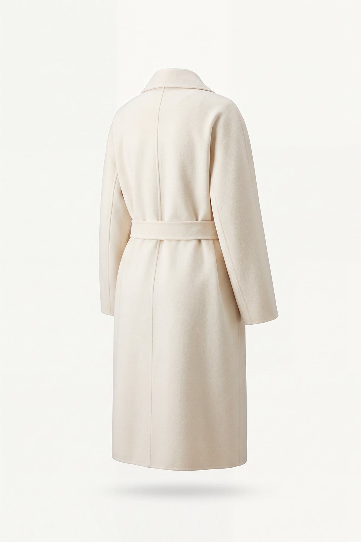 100% Cashmere Double-Breasted Coat