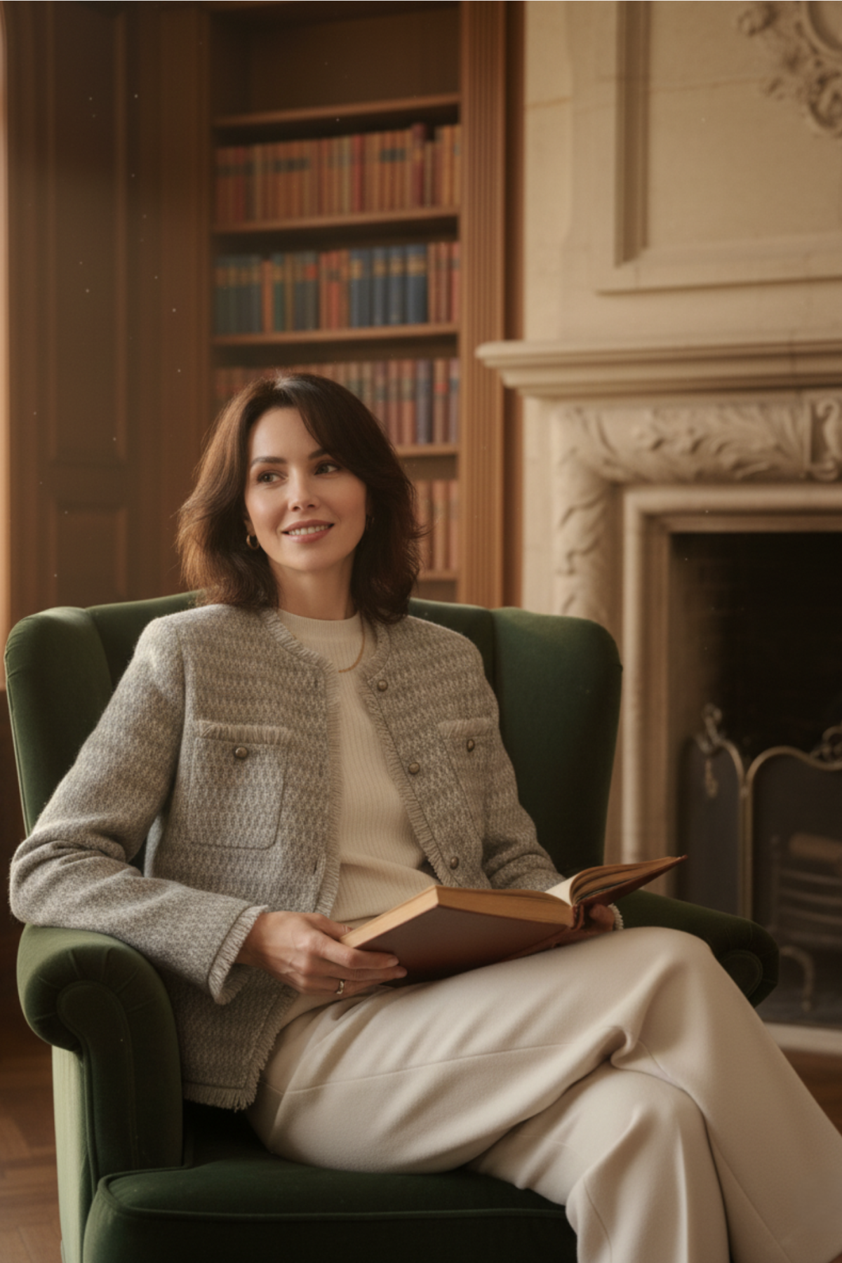 100% Cashmere French-Style Jacket