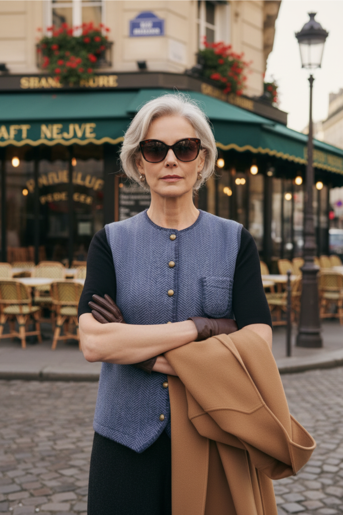 100% Cashmere Tailored Button-Front Vest