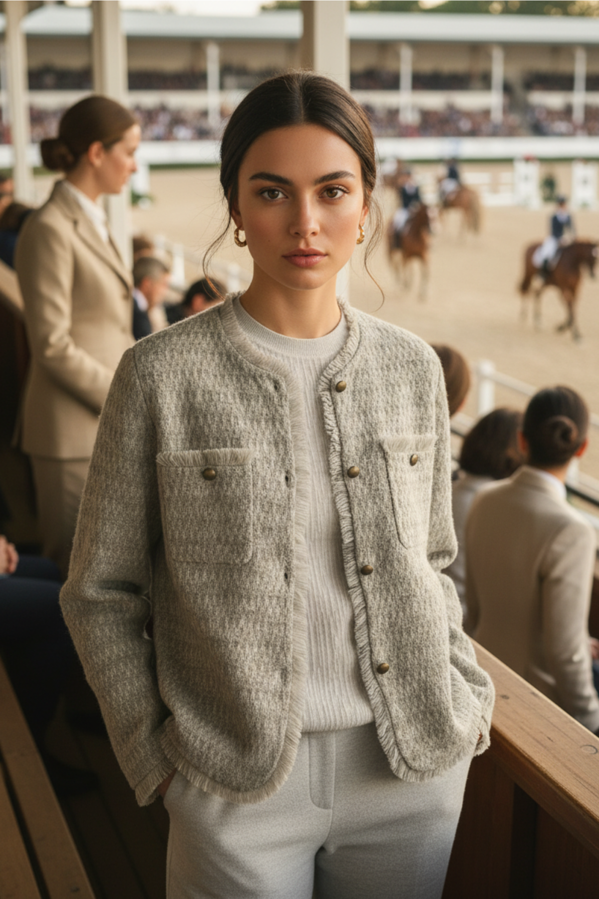 100% Cashmere French-Style Jacket