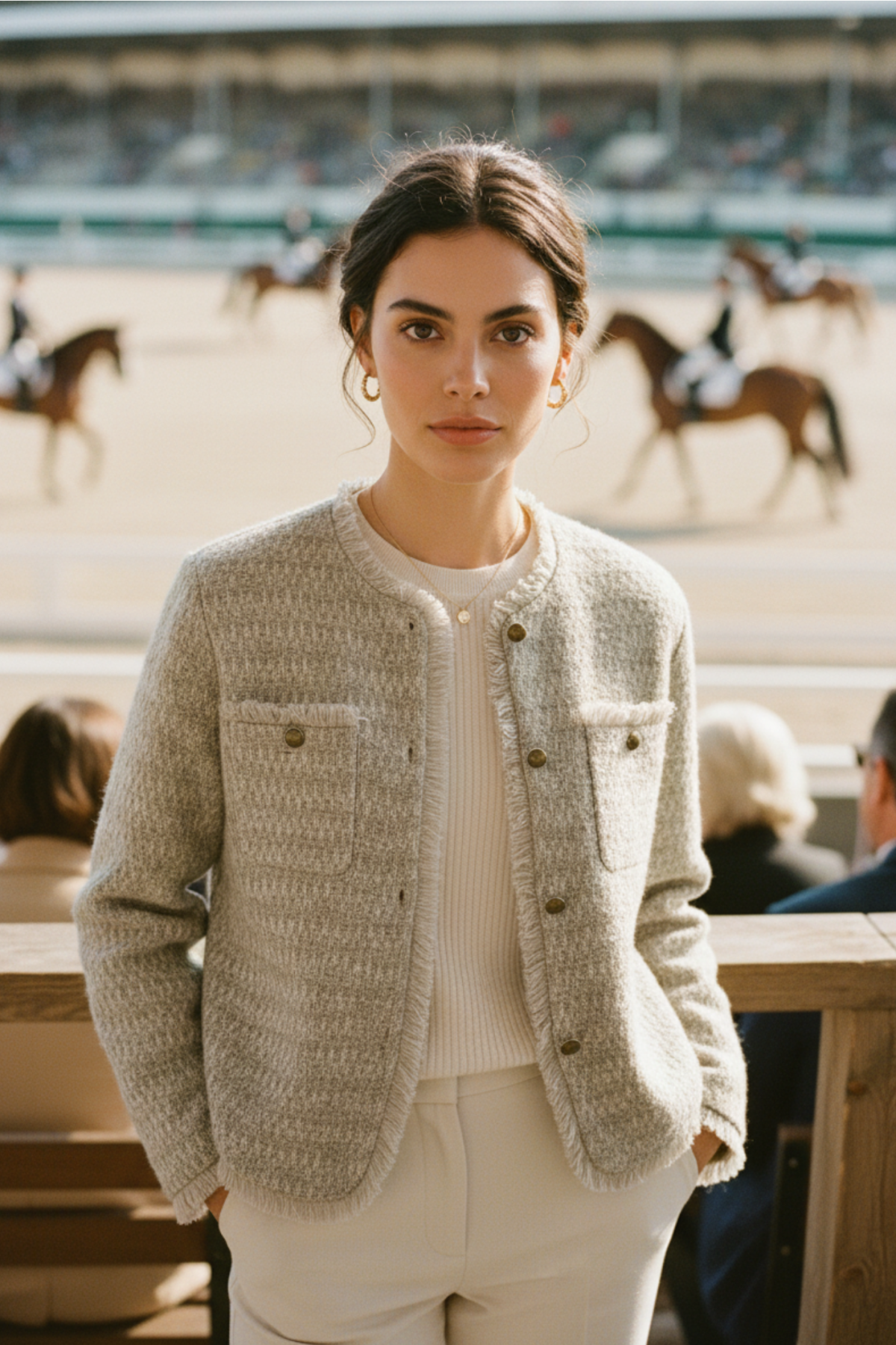 100% Cashmere French-Style Jacket